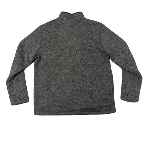 Orvis Pullover Sweater Sherpa Lined 1/4 Zip Warm Gray Men’s Size M - Picture 3 of 10